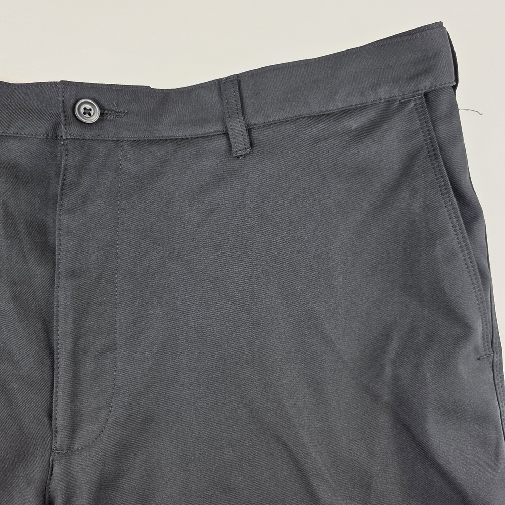 PGA Tour Men's Size 38 Chino Golf Shorts Black Polyester SA3469 4 pocket - Picture 5 of 14